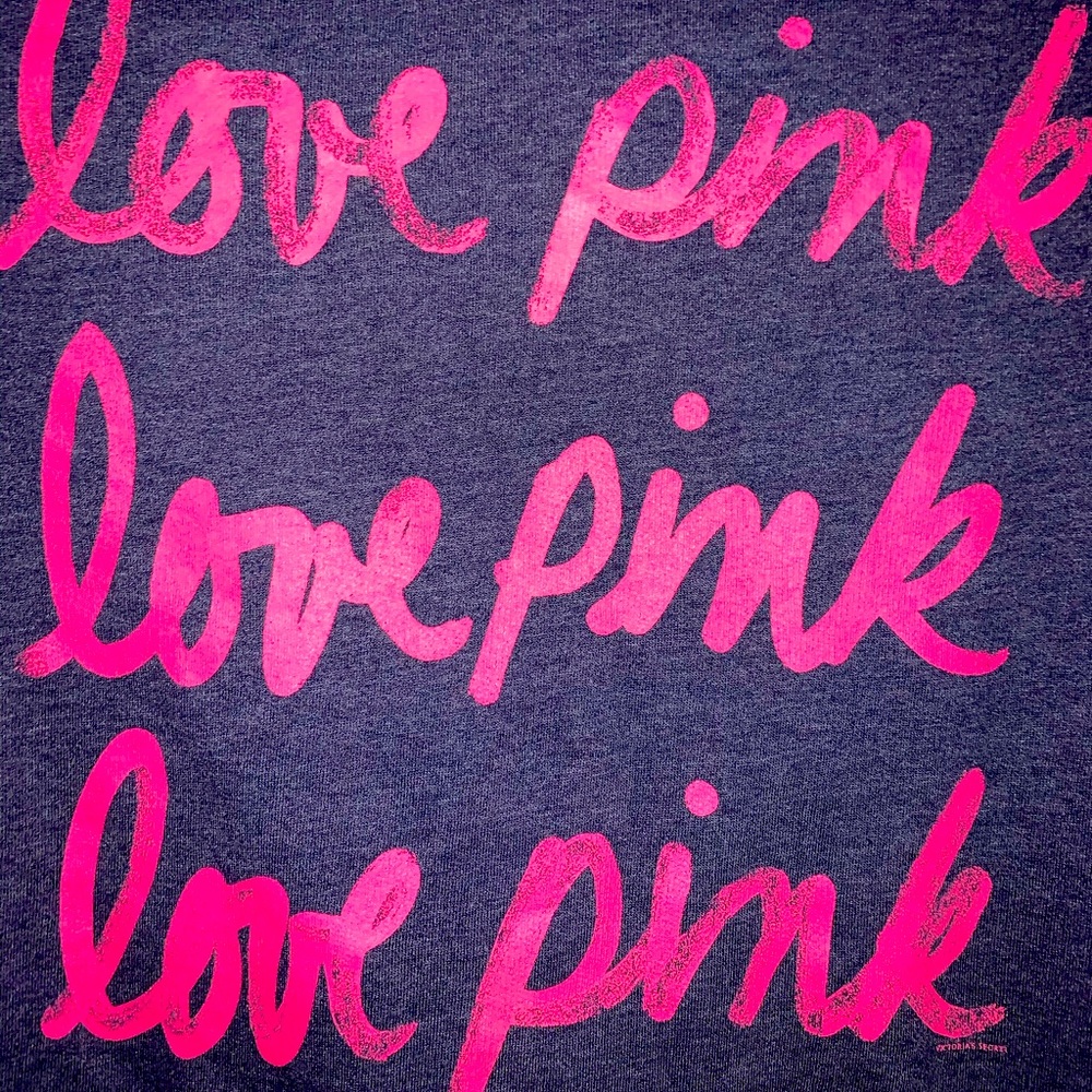 VS PINK 3/4 Zip Pullover